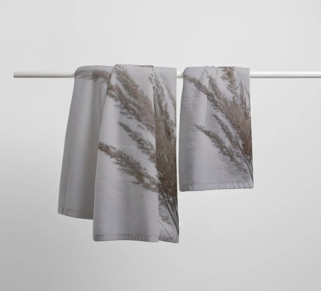soft natural PAMPAS grass towel by Studio Nahili