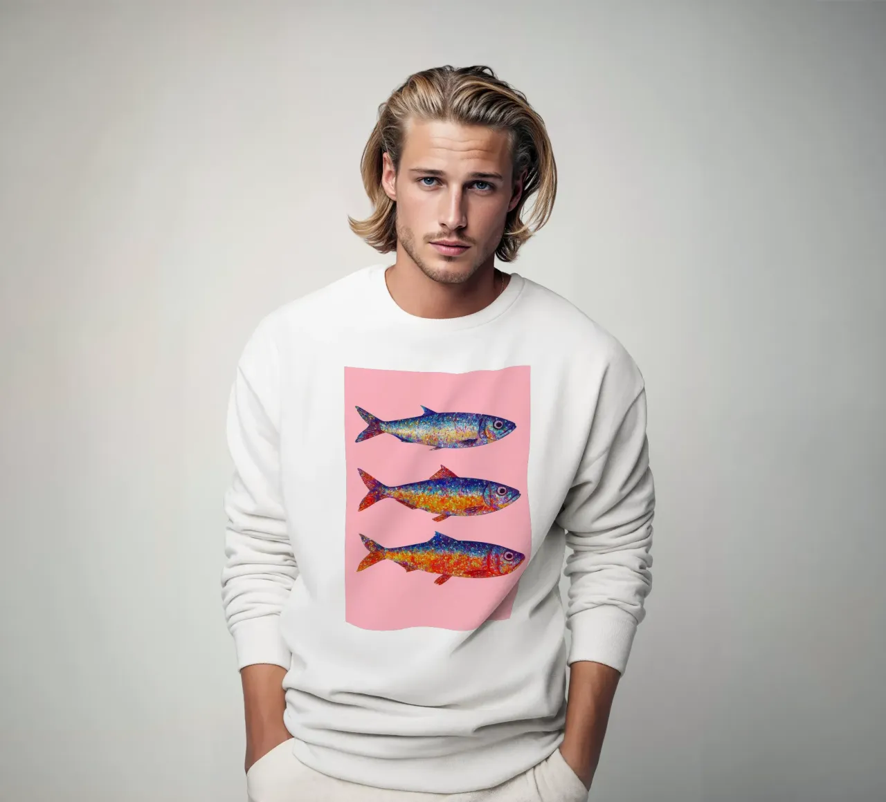 Disco Sardines felpa da Attaboy Dsgn