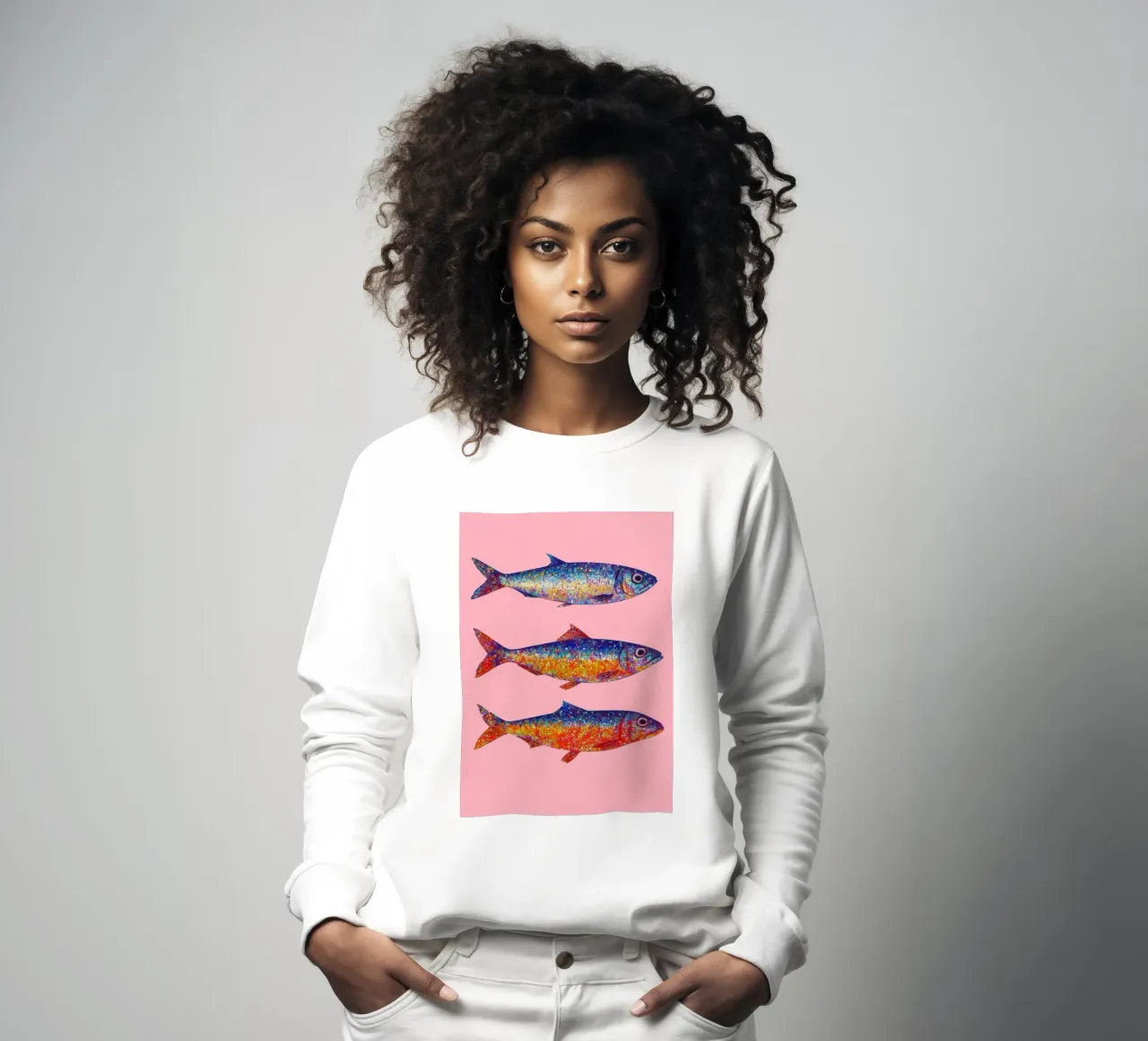 Disco Sardines felpa da Attaboy Dsgn