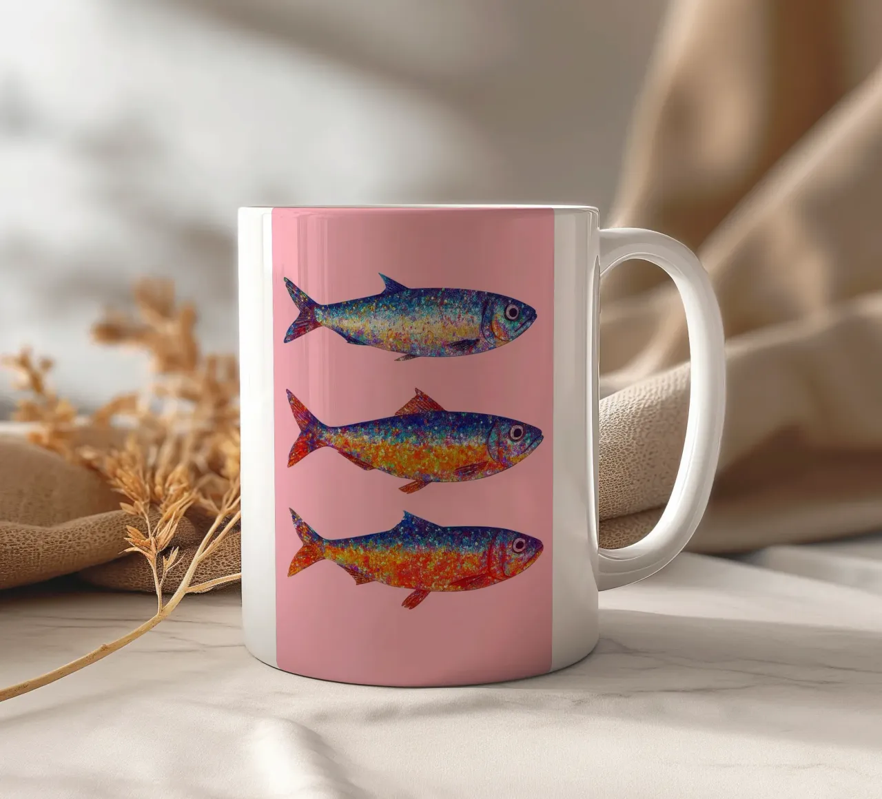 Disco Sardines tazza in ceramica da Attaboy Dsgn