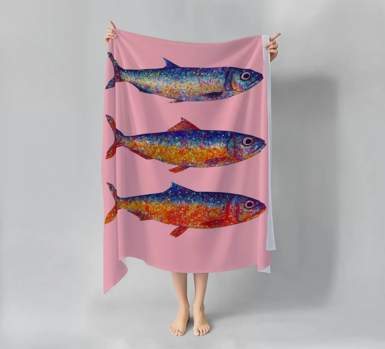 Disco Sardines telo mare da Attaboy Dsgn