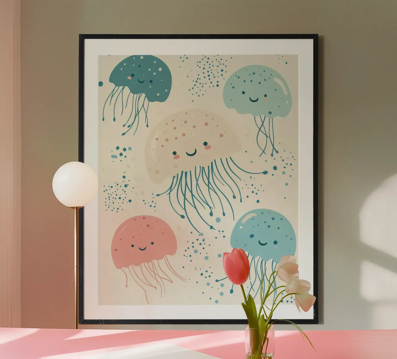 Meduse stravaganti poster da Happy Littles
