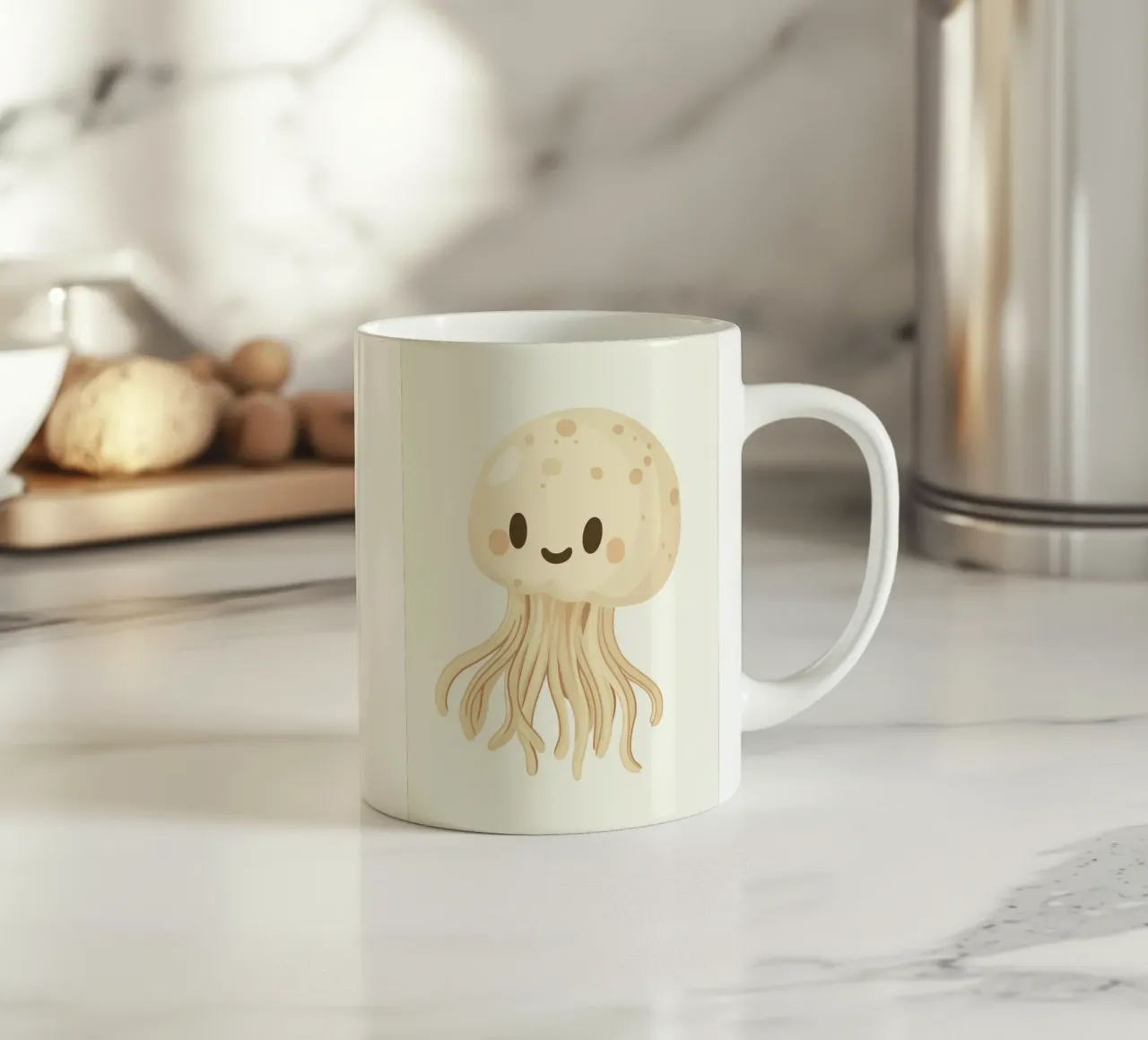 Meduse stravaganti tazza in ceramica da Happy Littles