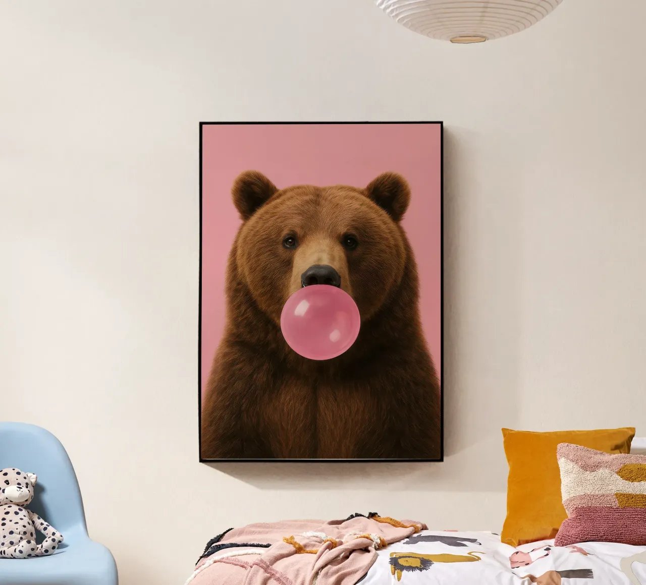 Punk Bear Pop plexiglass da Attaboy Dsgn