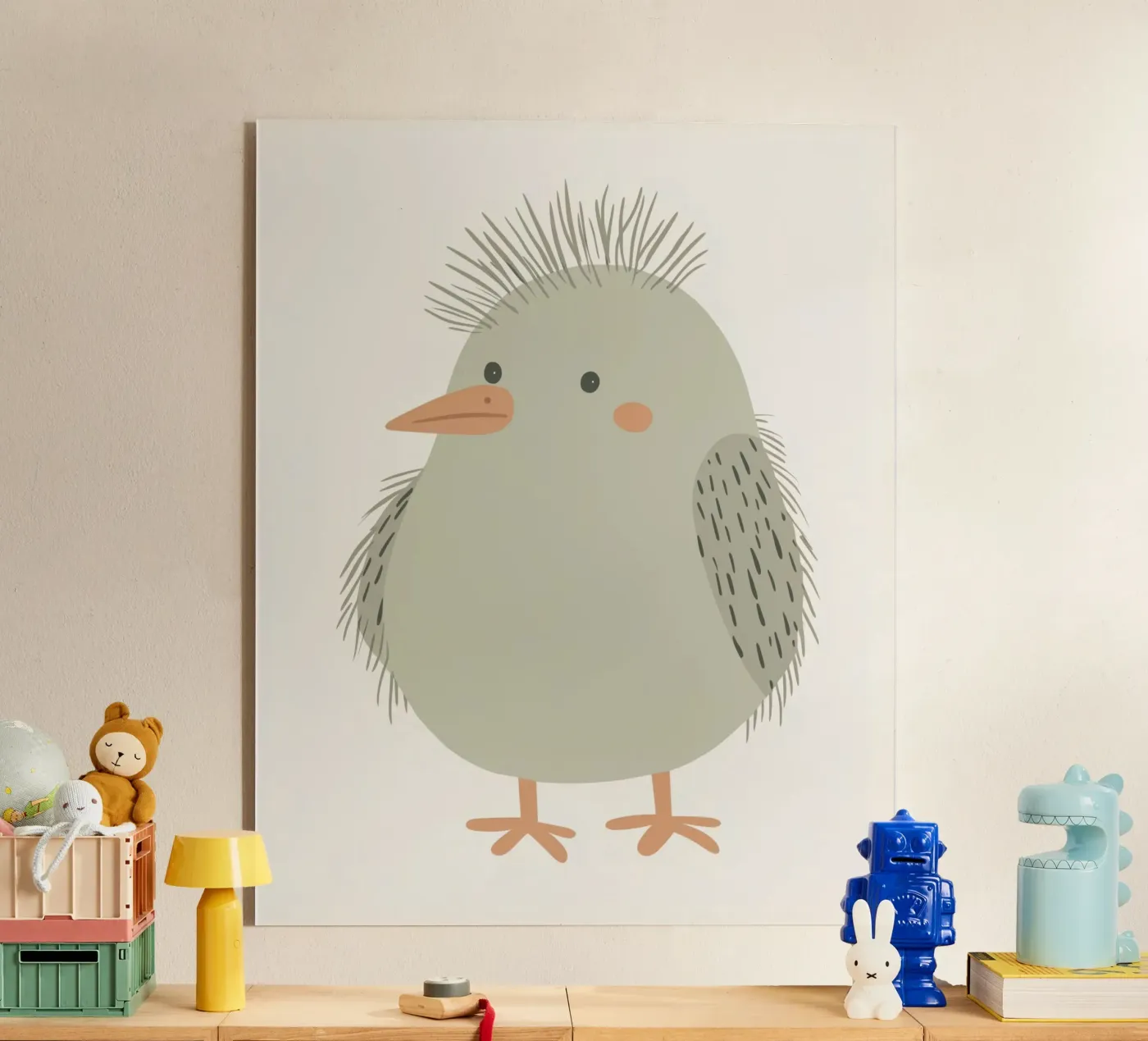 Uccello stravagante plexiglass da Happy Littles