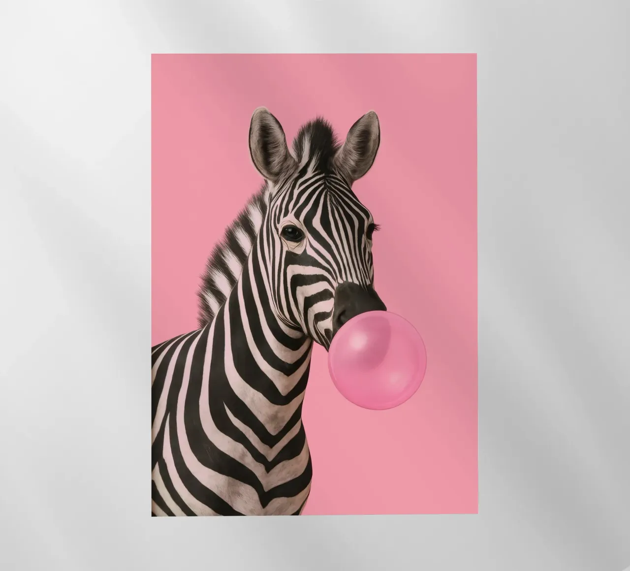 Punk Zebra Pop pellicola backlit da Attaboy Dsgn