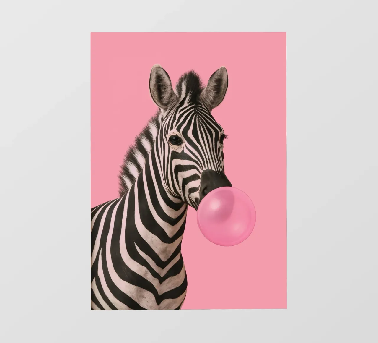 Punk Zebra Pop pellicola backlit da Attaboy Dsgn