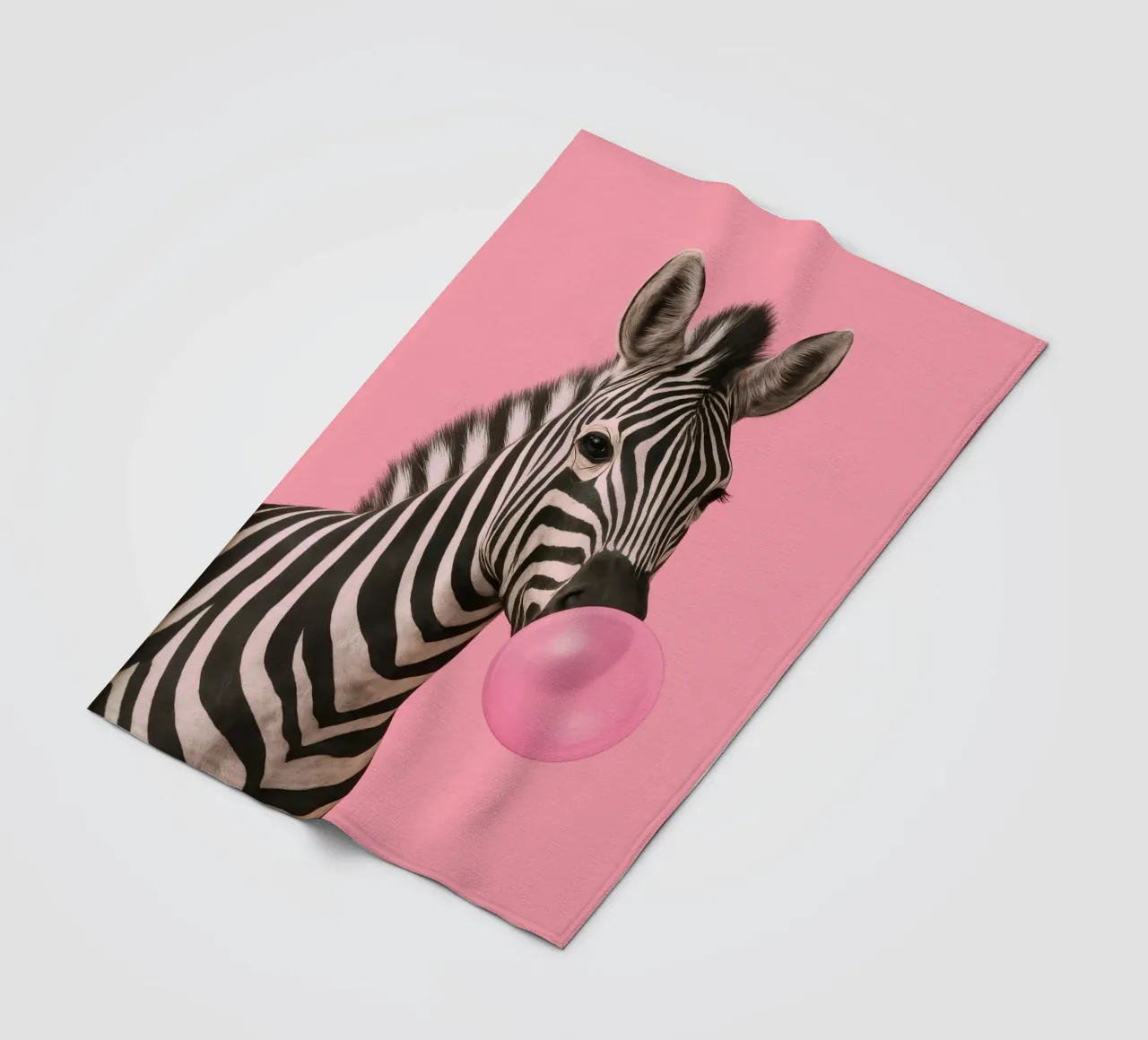Punk Zebra Pop coperta in pile da Attaboy Dsgn