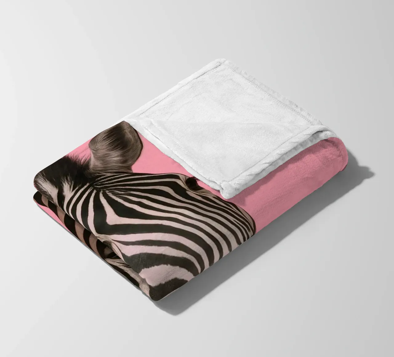 Punk Zebra Pop coperta in pile da Attaboy Dsgn