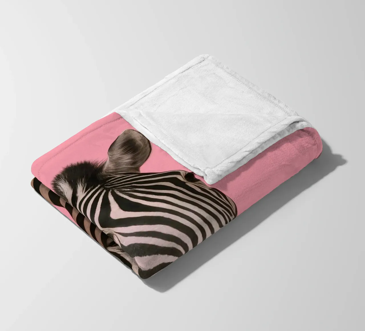 Punk Zebra Pop coperta in pile da Attaboy Dsgn