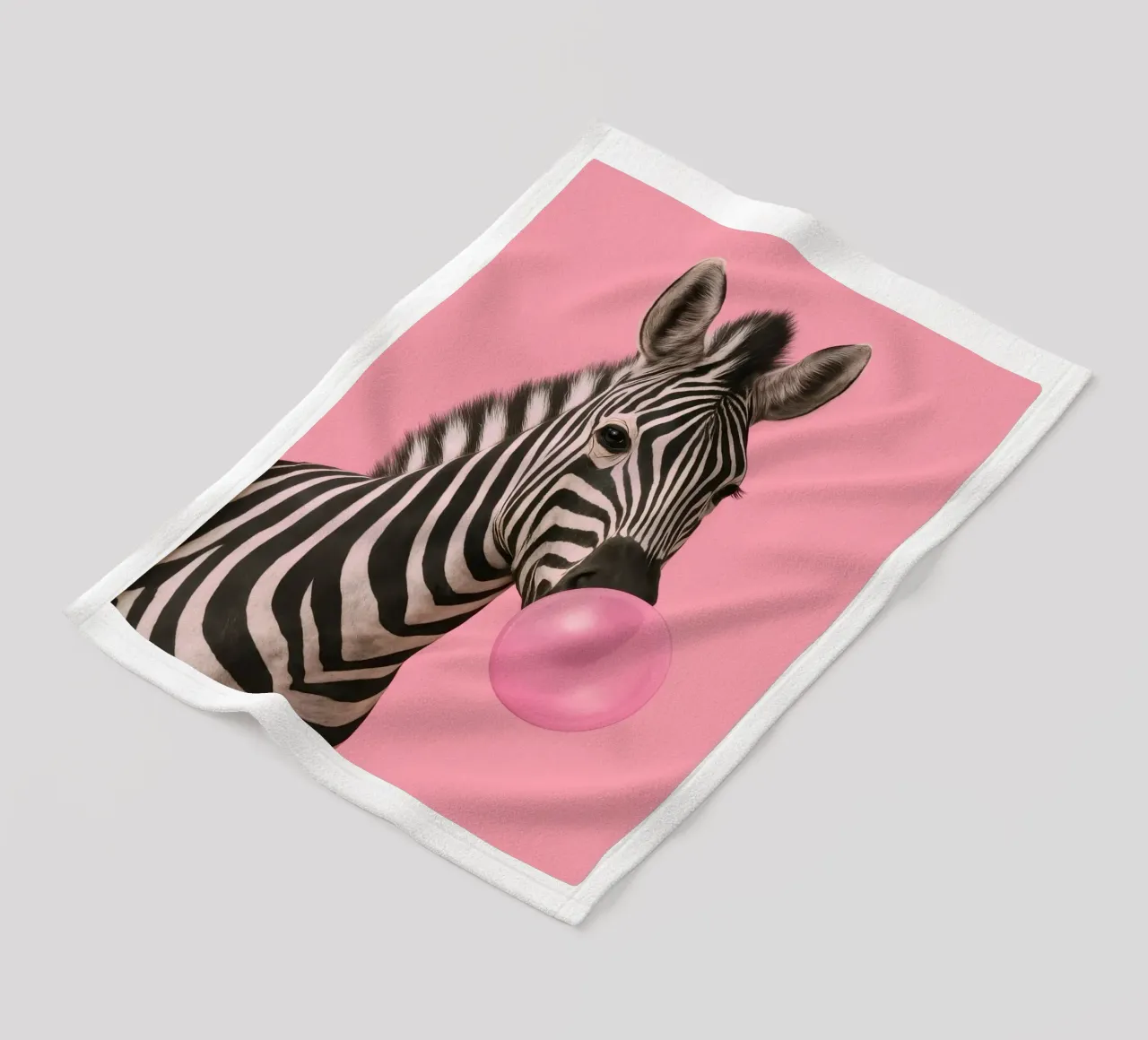 Punk Zebra Pop coperta in pile da Attaboy Dsgn