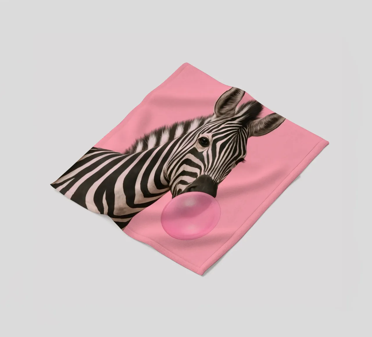 Punk Zebra Pop coperta in pile da Attaboy Dsgn