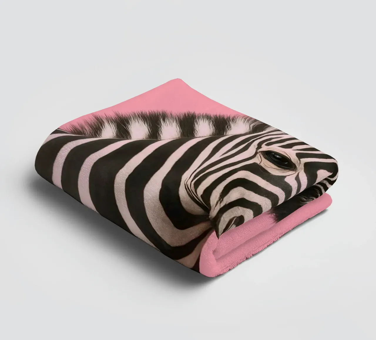 Punk Zebra Pop asciugamano da bagno da Attaboy Dsgn