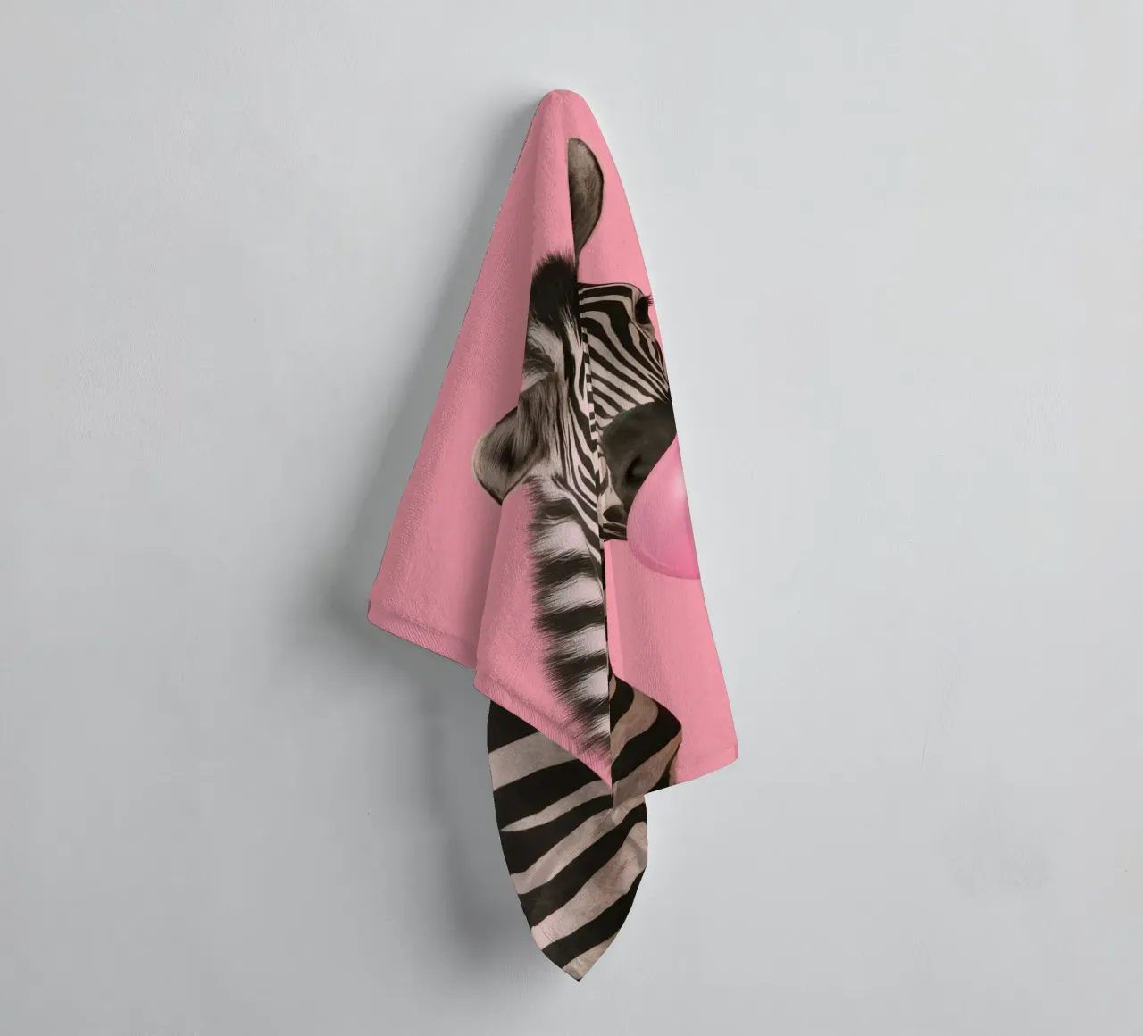 Punk Zebra Pop asciugamano da bagno da Attaboy Dsgn
