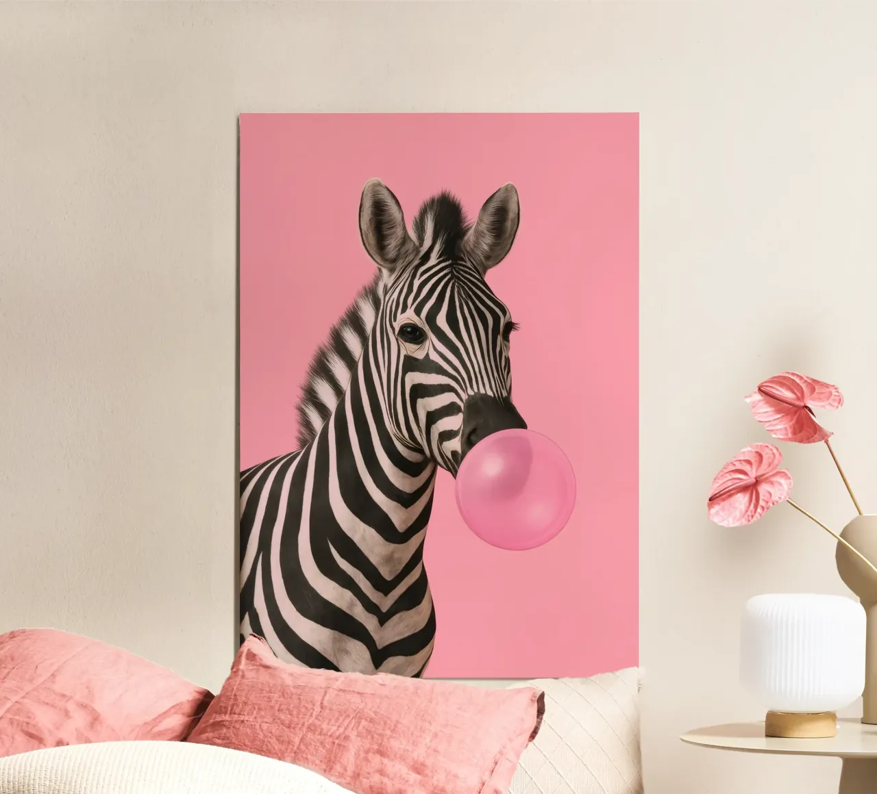 Punk Zebra Pop poster da Attaboy Dsgn