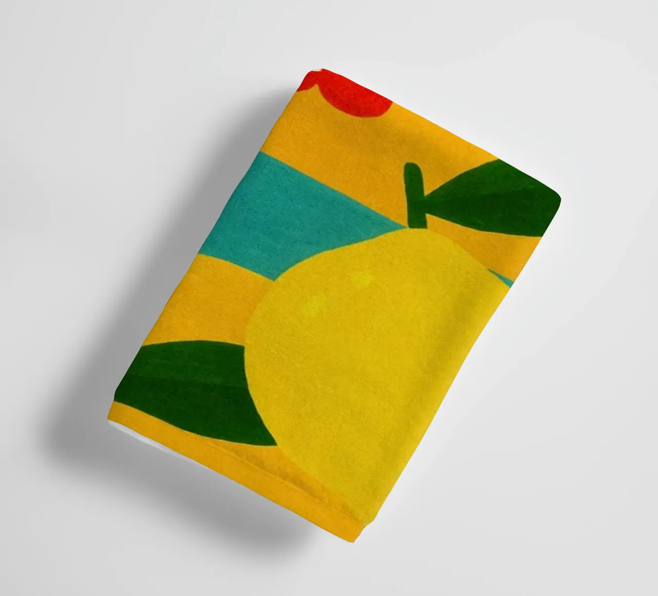 Zitrone und Sommersonnenschirm Handtuch von JETLAG | affiches voyage