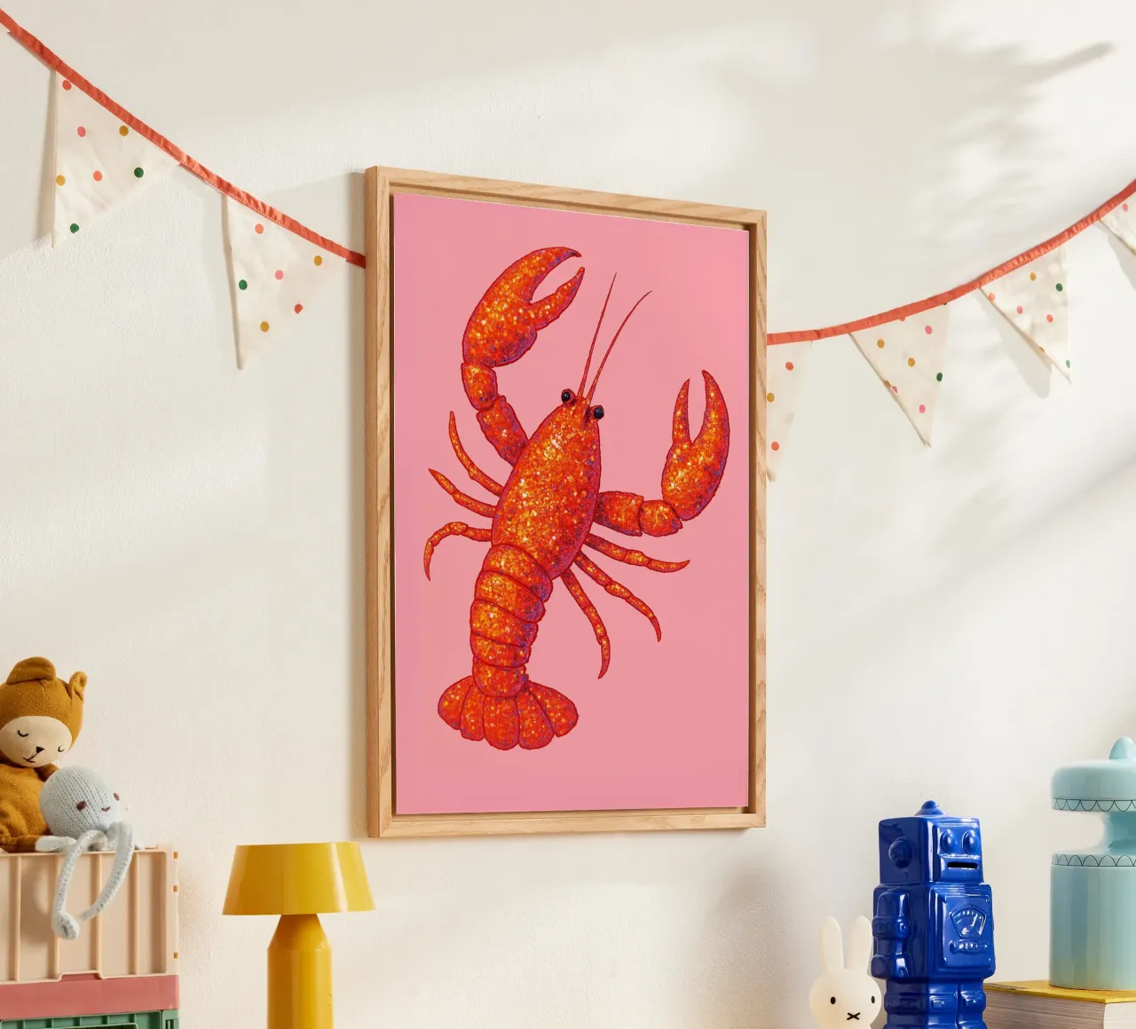 Disco Lobster plexiglass da Attaboy Dsgn