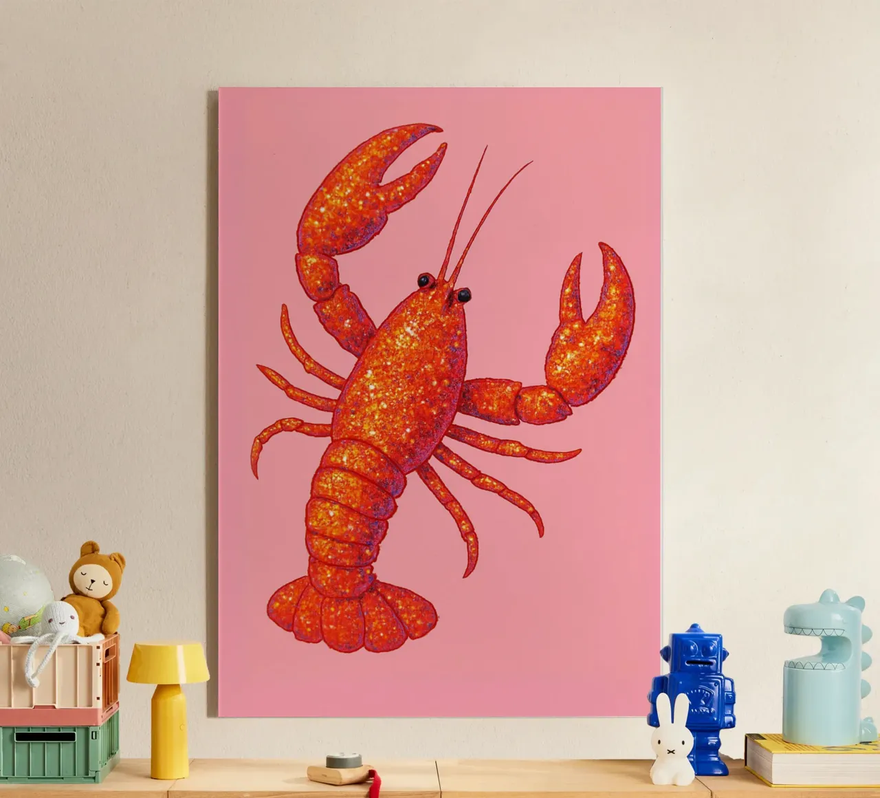 Disco Lobster plexiglass da Attaboy Dsgn