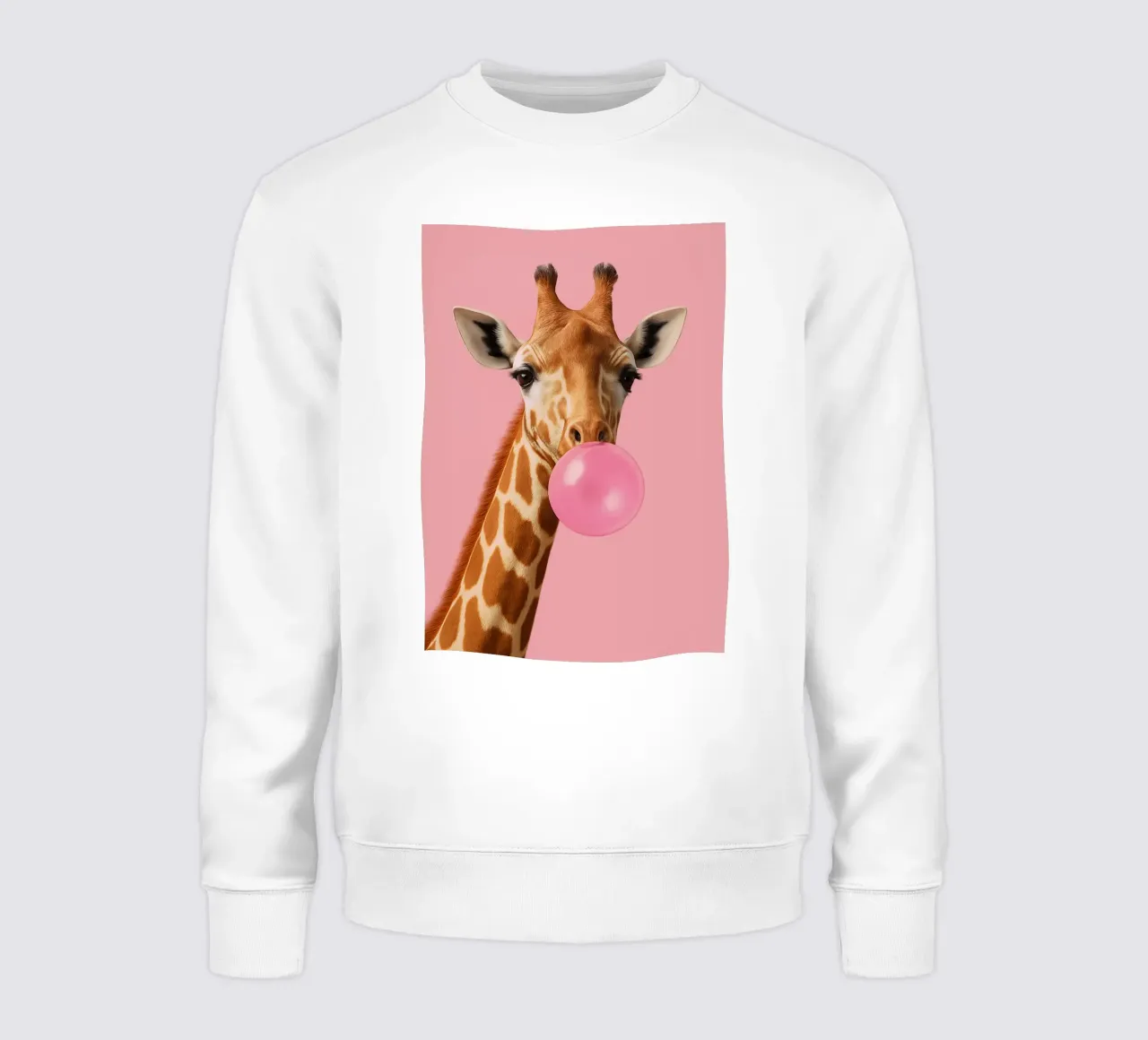 Bubblegum Giraffe felpa da Attaboy Dsgn