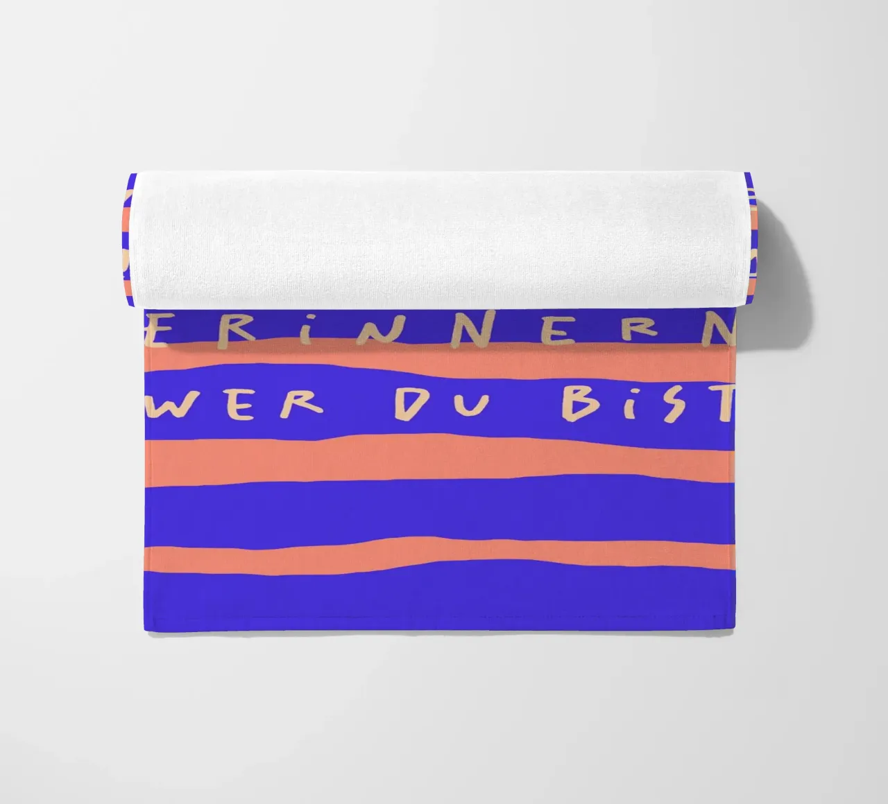 ich werde nie müde, dich zu erinnern, wer du bist. telo mare da FRICKE DESIGN