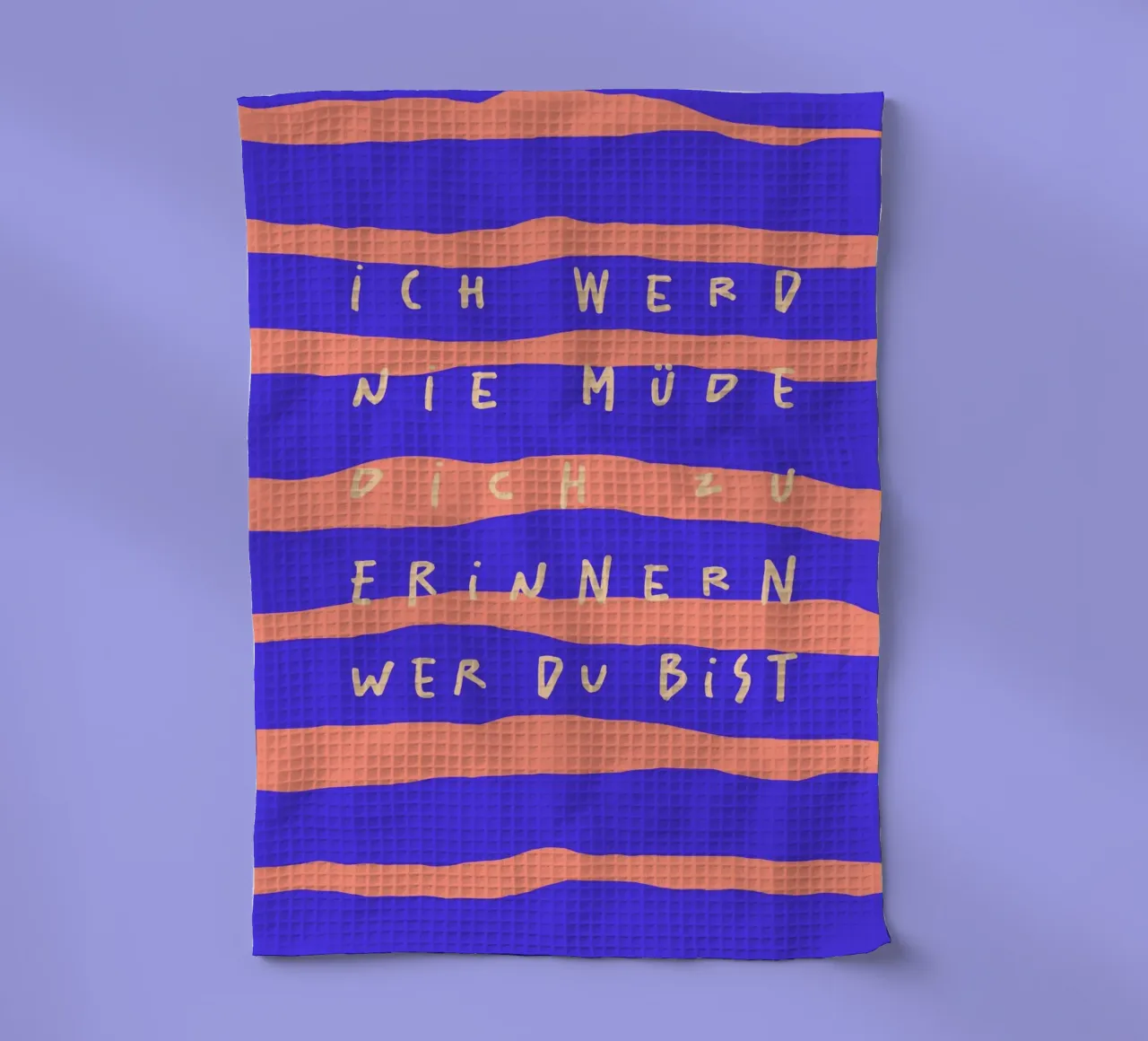 ich werde nie müde, dich zu erinnern, wer du bist. canovaccio da cucina da FRICKE DESIGN