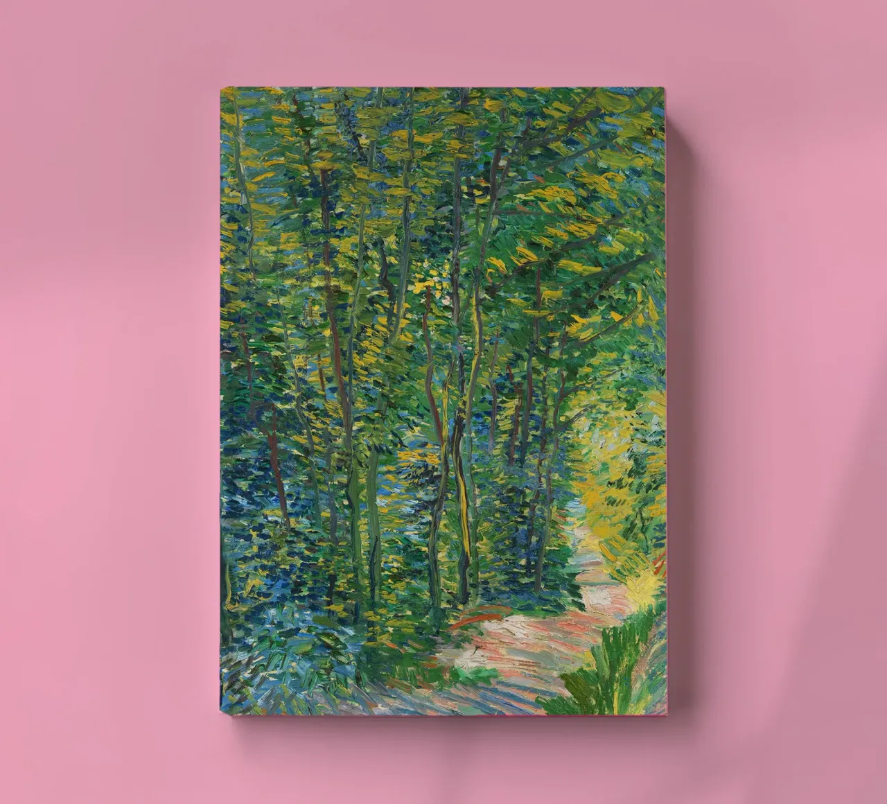 A path in the woods, 1887 notebook by Christopher Soto