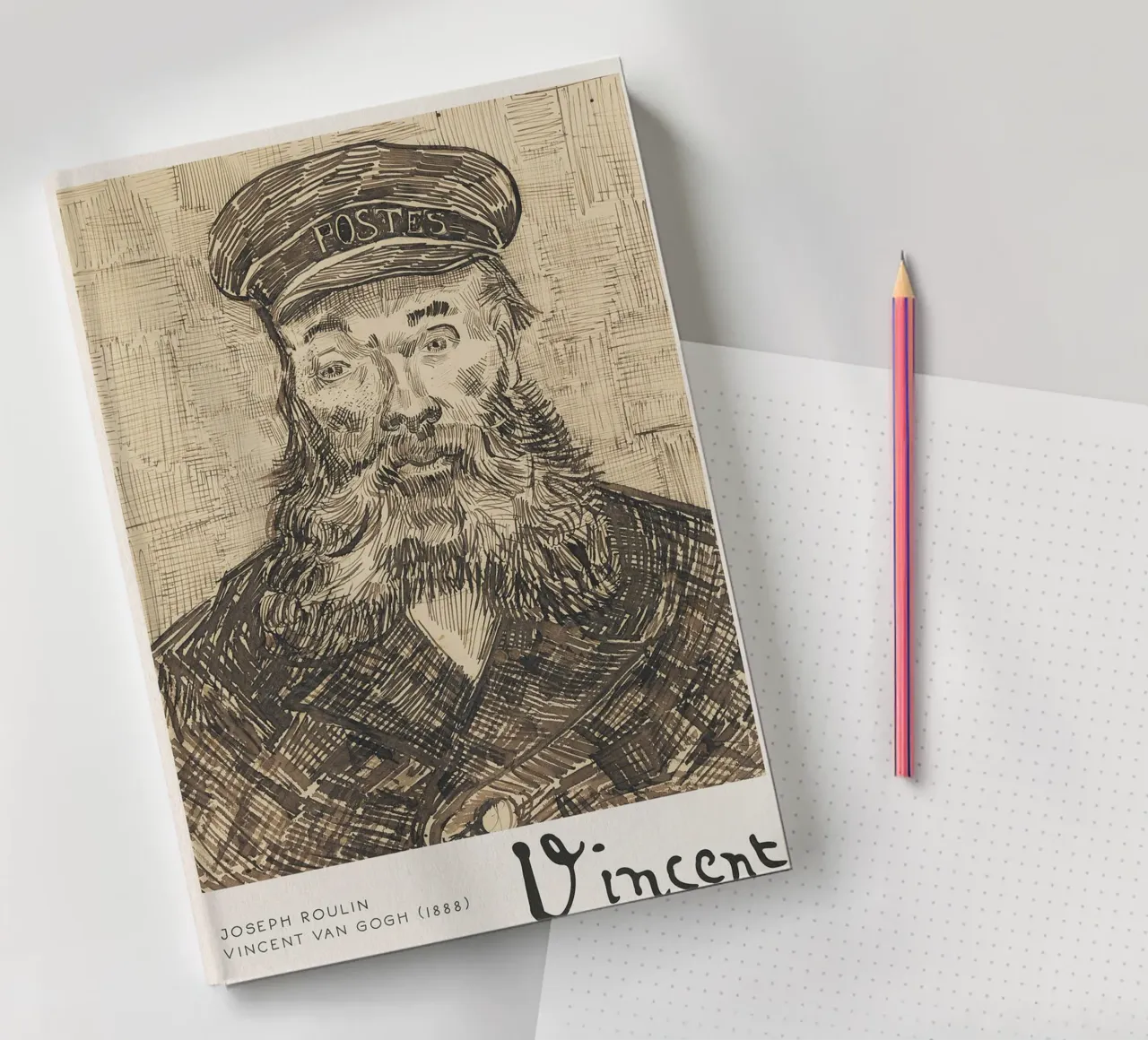 Joseph Roulin notebook by Christopher Soto