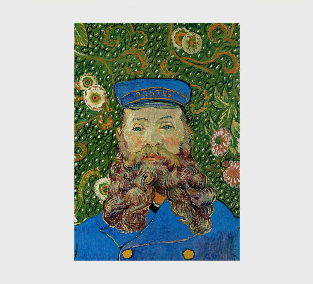 Portrait of the Postman Joseph Roulin I notebook by Christopher Soto