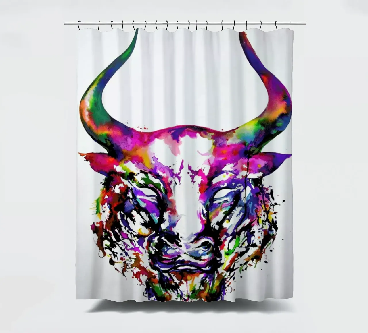 Philosopher Duschvorhang von Marc Allante