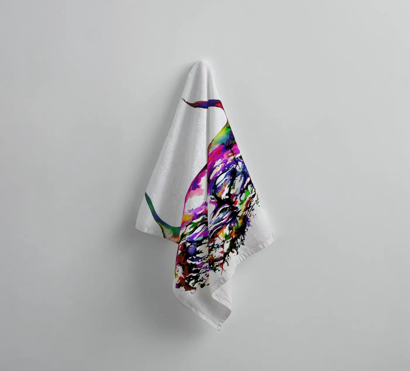 Philosopher towel by Marc Allante