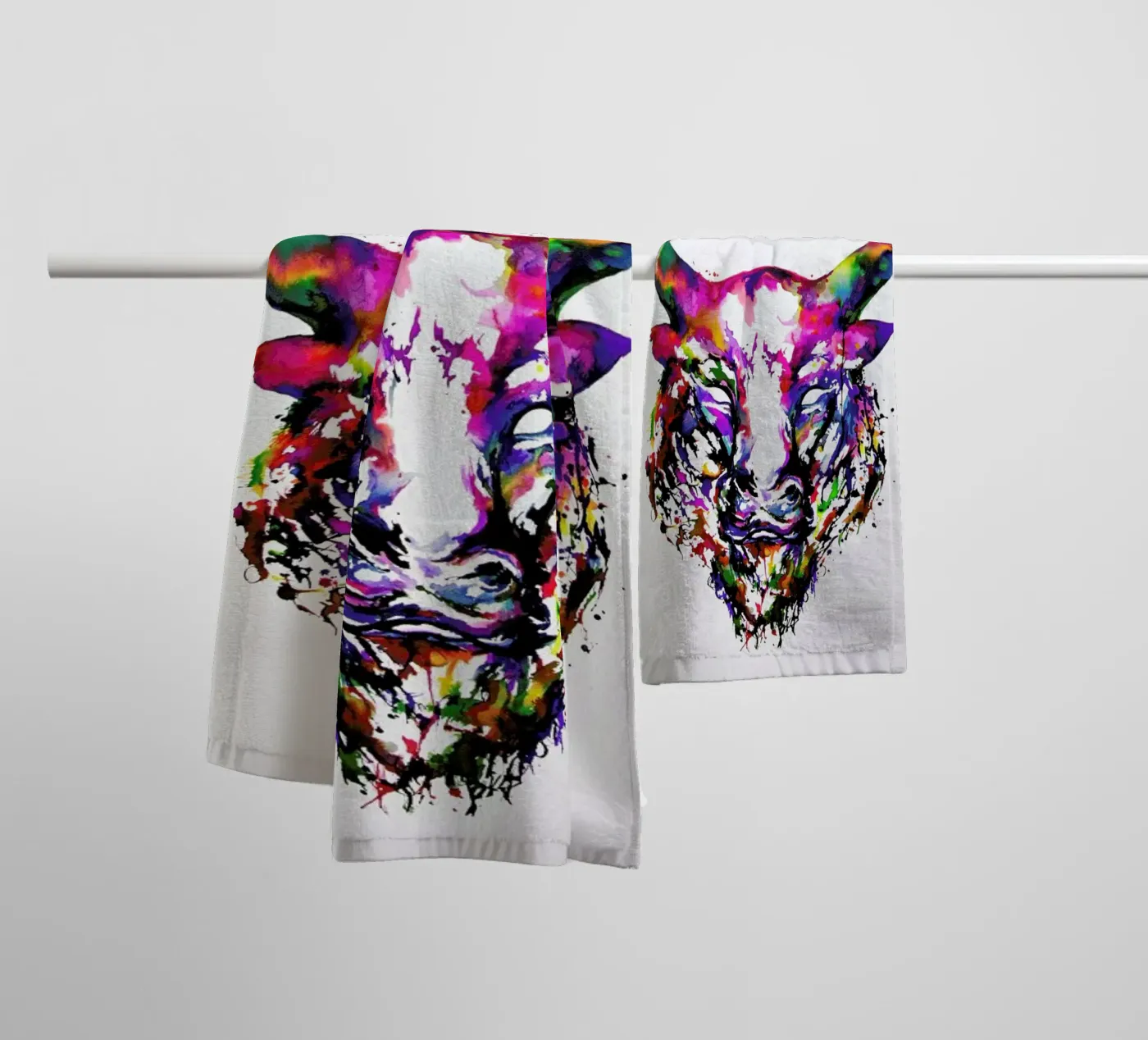 Philosopher towel by Marc Allante