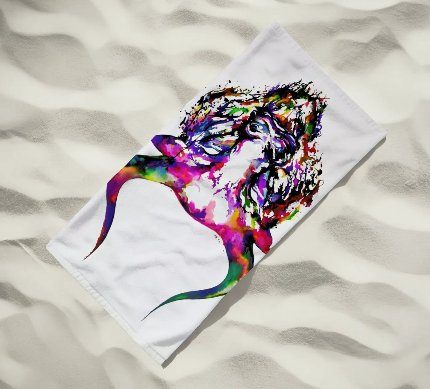 Philosopher strandhanddoek van Marc Allante