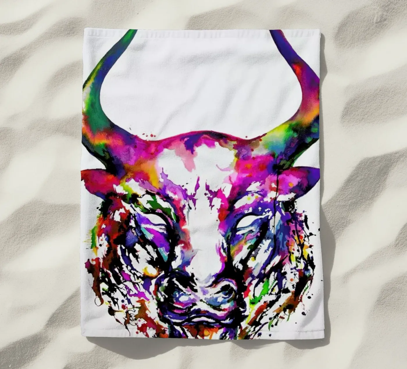 Philosopher strandhanddoek van Marc Allante