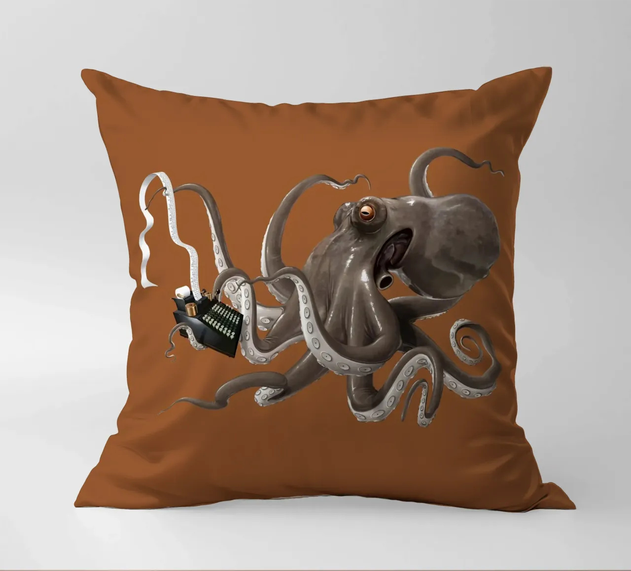 Count to ten (Coloured) cuscino da Rob Art | Illustration