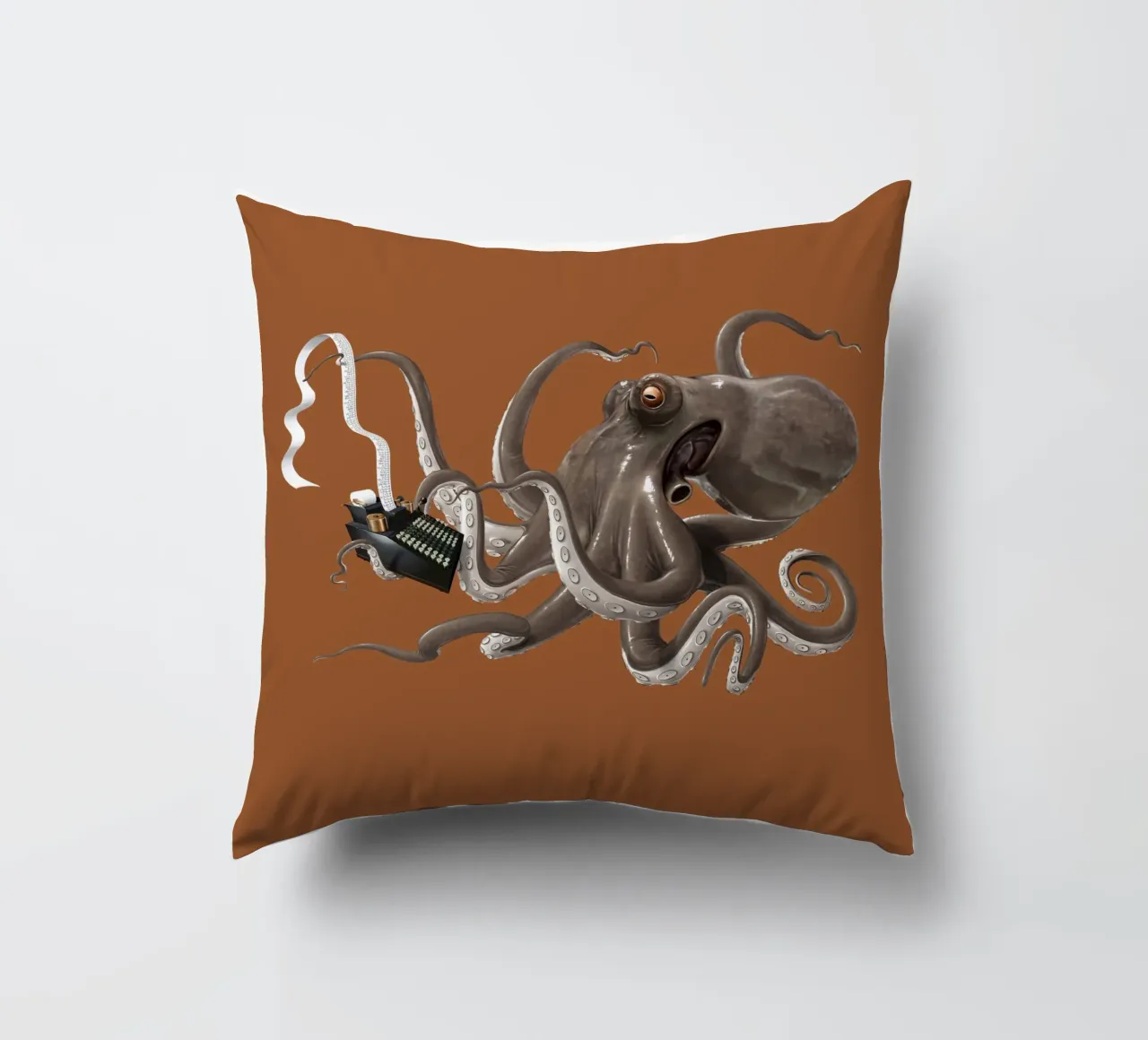 Count to ten (Coloured) cuscino da Rob Art | Illustration