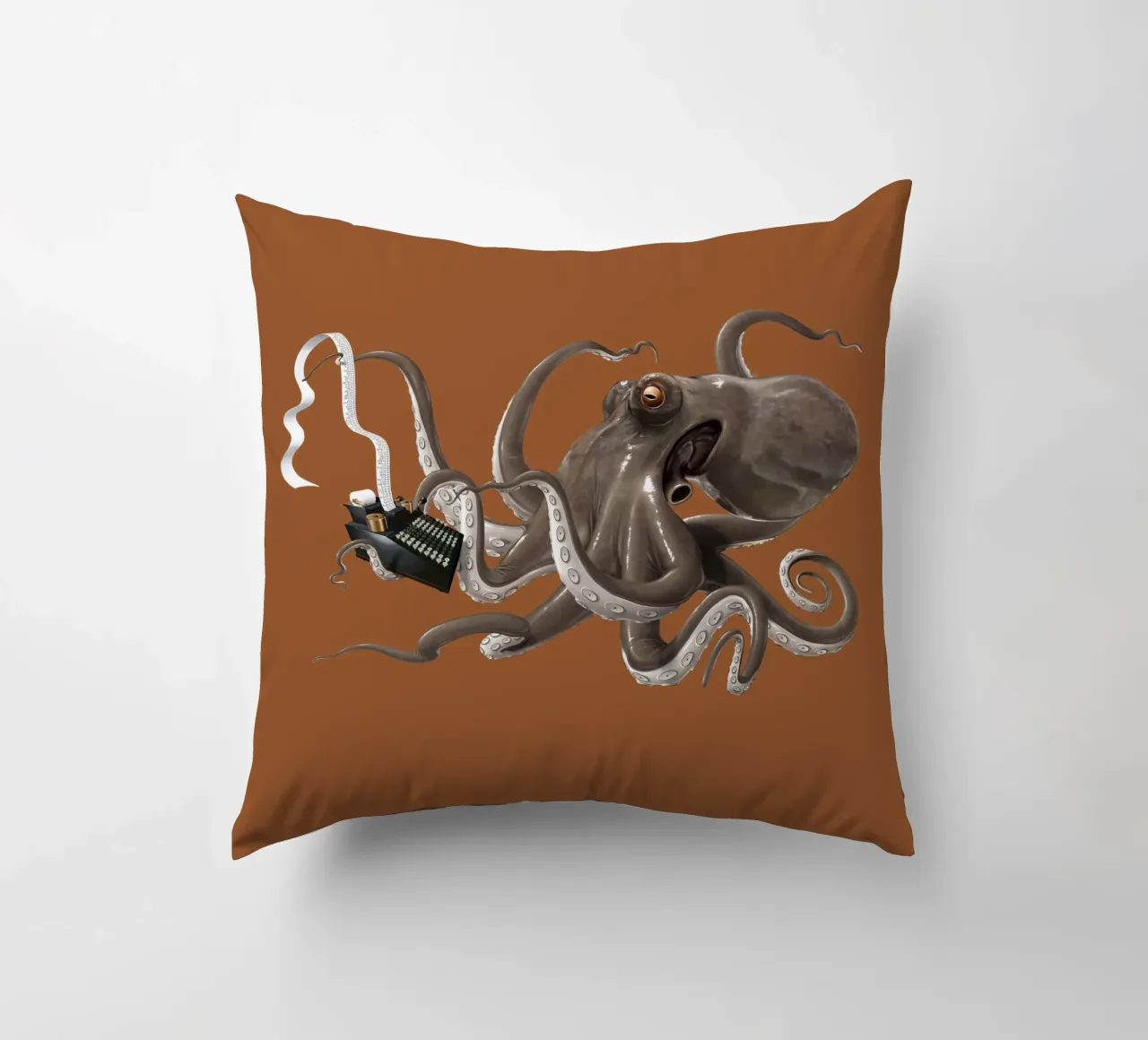 Count to ten (Coloured) cuscino da Rob Art | Illustration