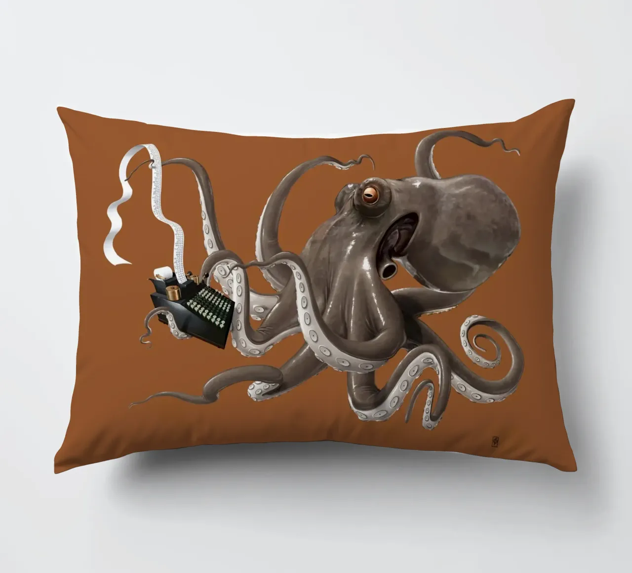 Count to ten (Coloured) cuscino da Rob Art | Illustration