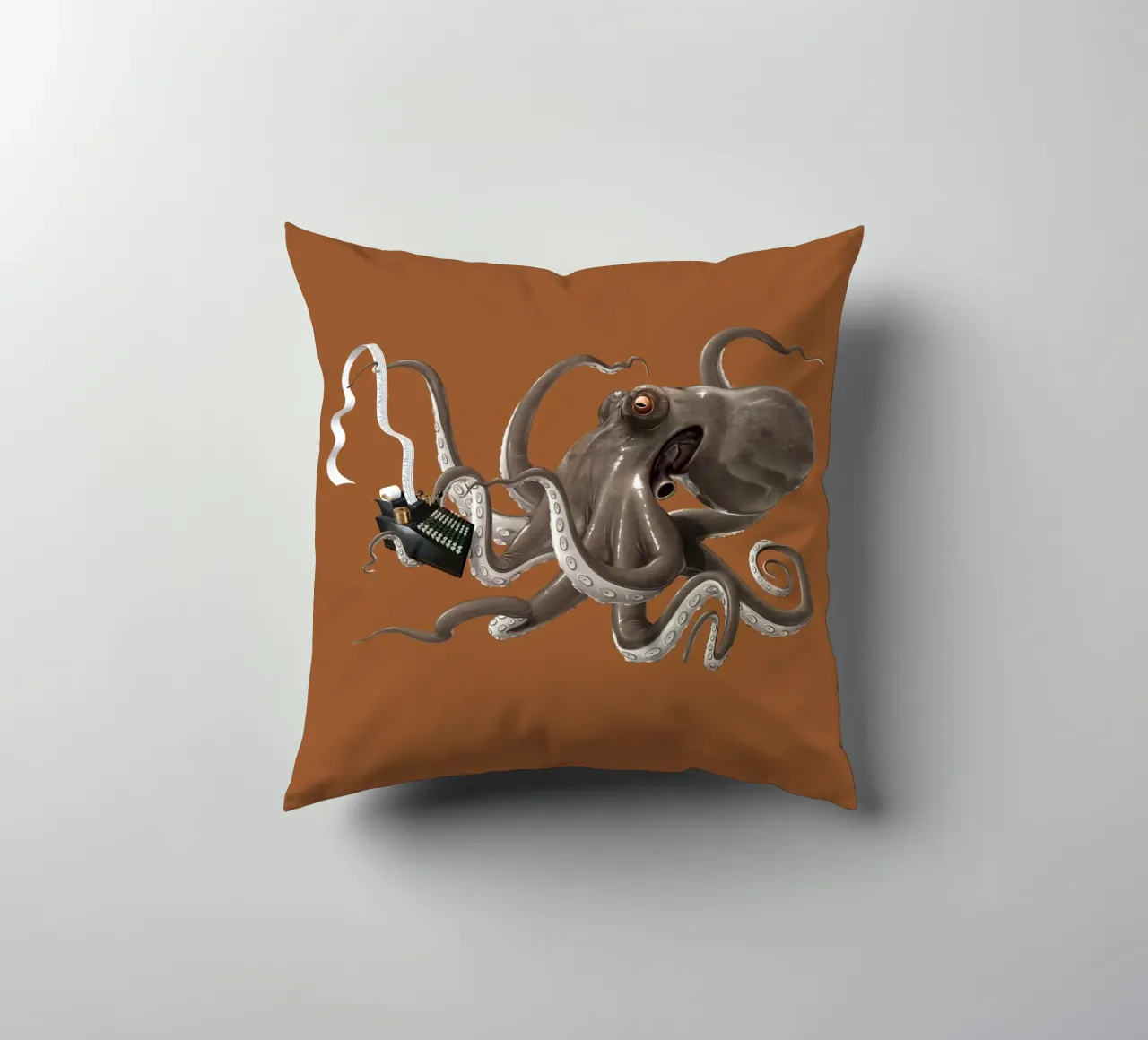 Count to ten (Coloured) cuscino da Rob Art | Illustration