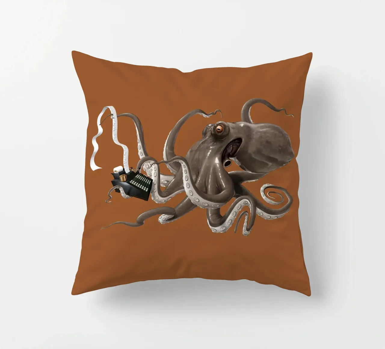 Count to ten (Coloured) cuscino da Rob Art | Illustration