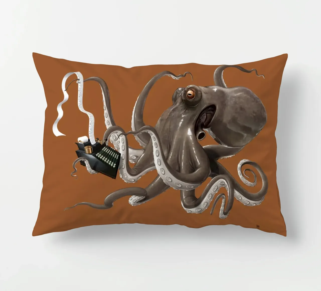 Count to ten (Coloured) cuscino da Rob Art | Illustration