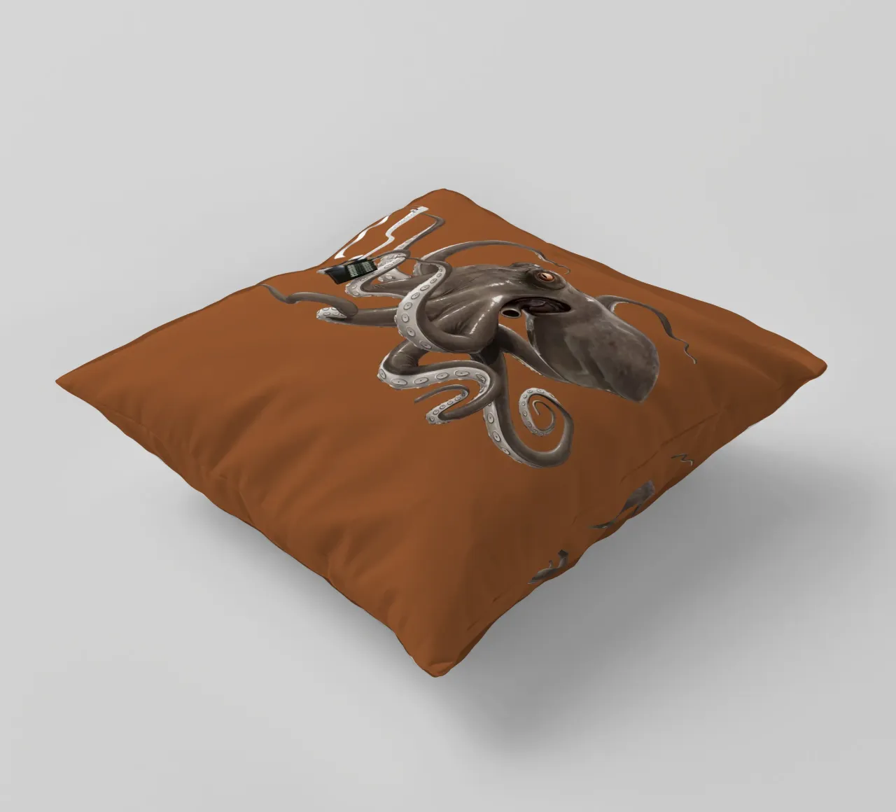 Count to ten (Coloured) cuscino da Rob Art | Illustration