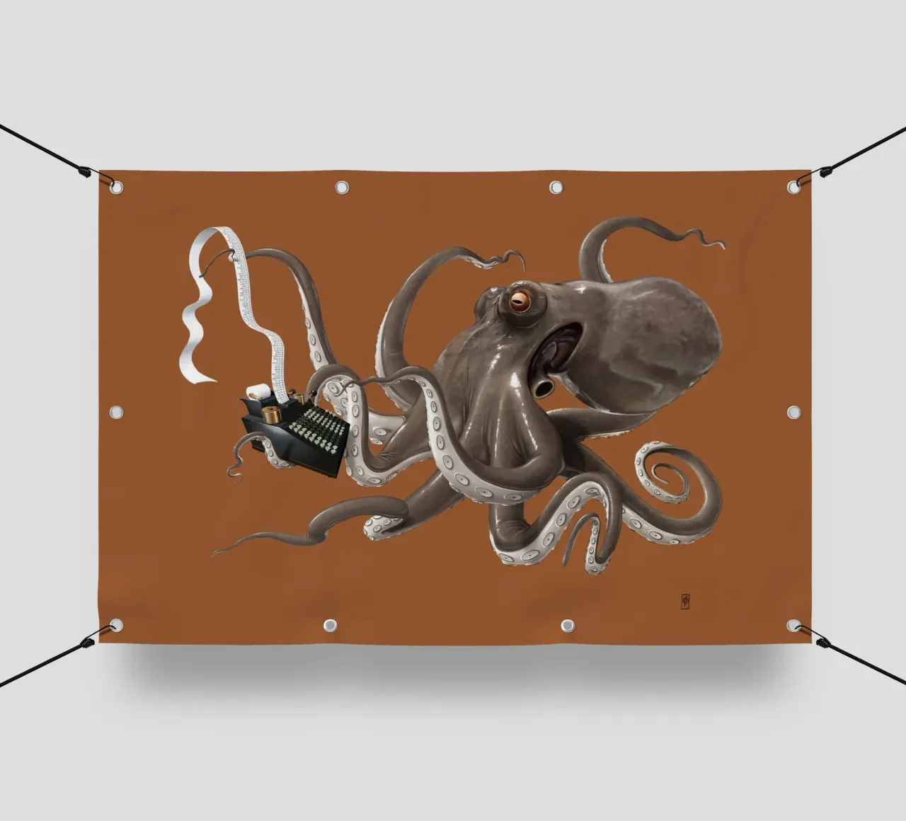 Count to ten (Coloured) telo in pvc da Rob Art | Illustration