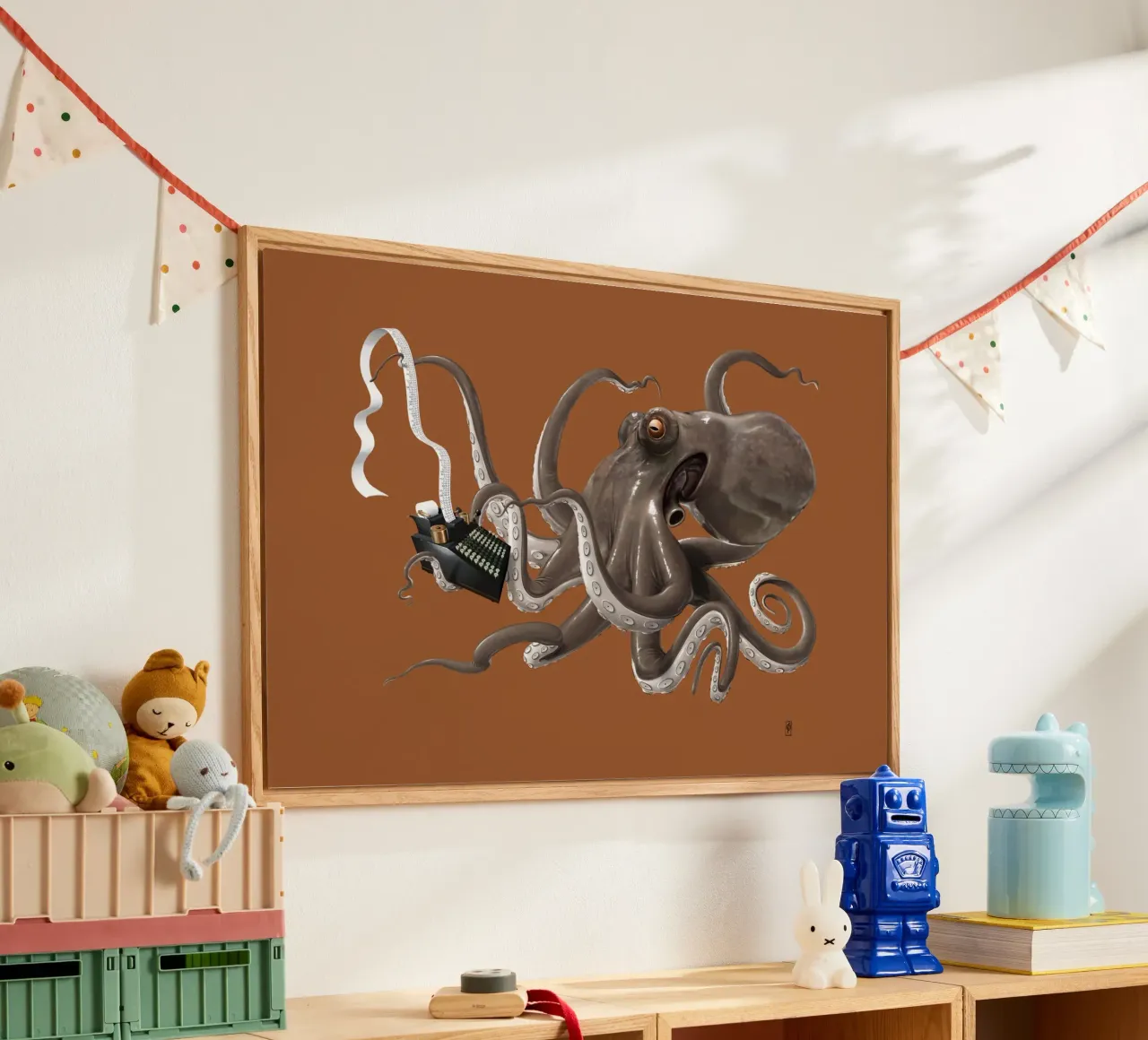 Count to ten (Coloured) plexiglass da Rob Art | Illustration