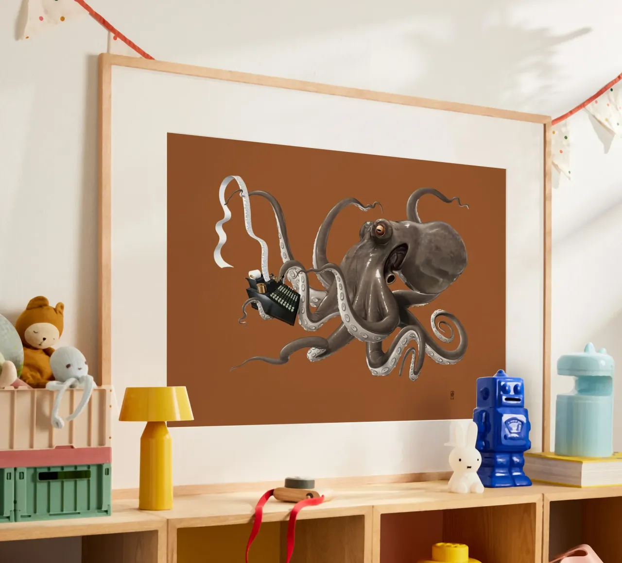 Count to ten (Coloured) carta hahnemühle da Rob Art | Illustration