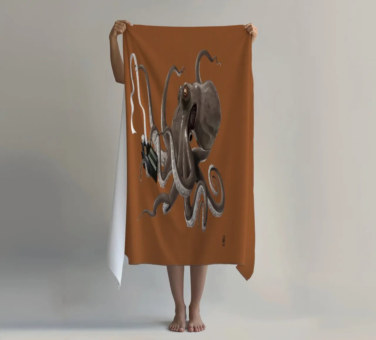 Count to ten (Coloured) telo mare da Rob Art | Illustration