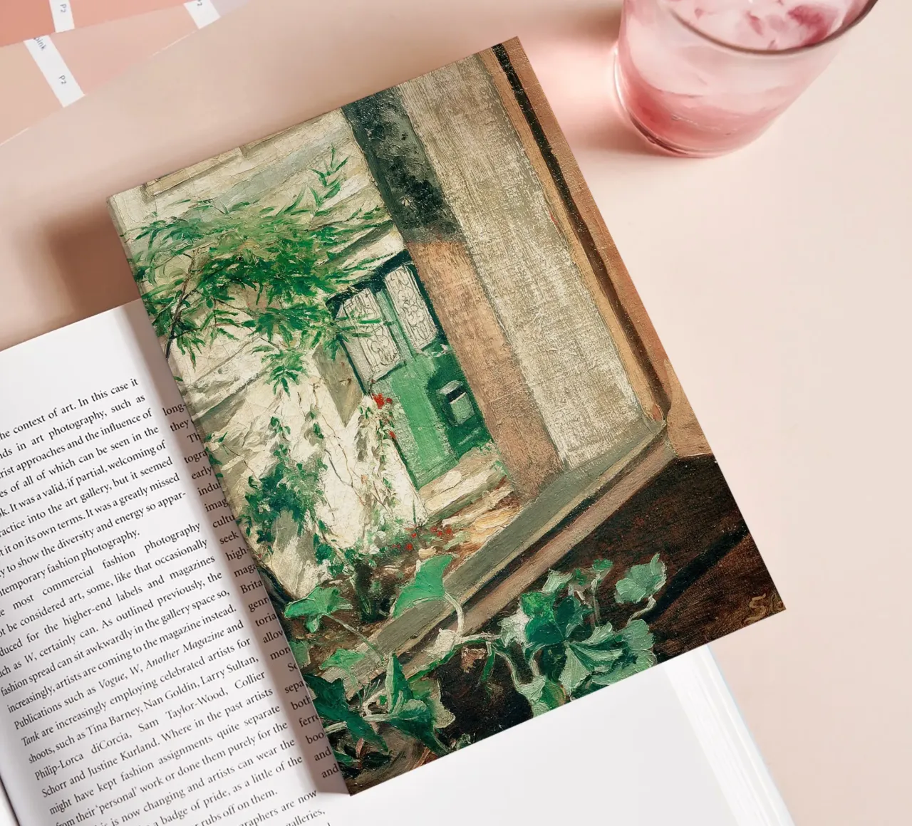 View from the studio window notebook by Christopher Soto