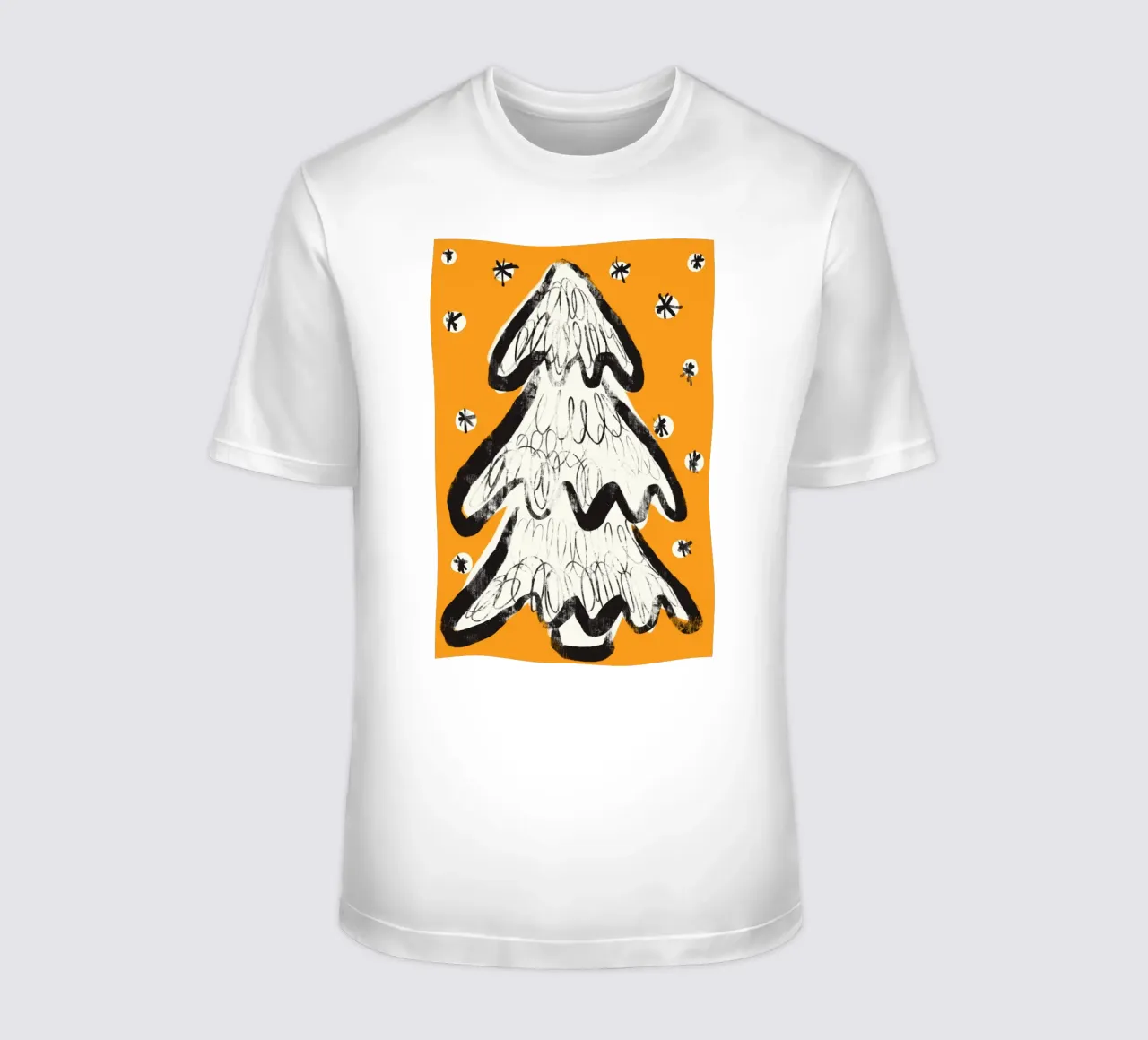 Christmas Tree (Yellow) camiseta de treechild