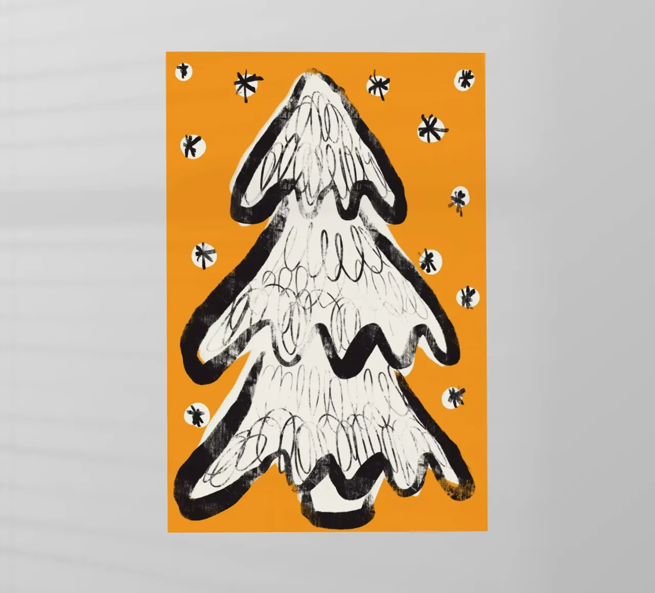 Christmas Tree (Yellow) pellicola backlit da treechild