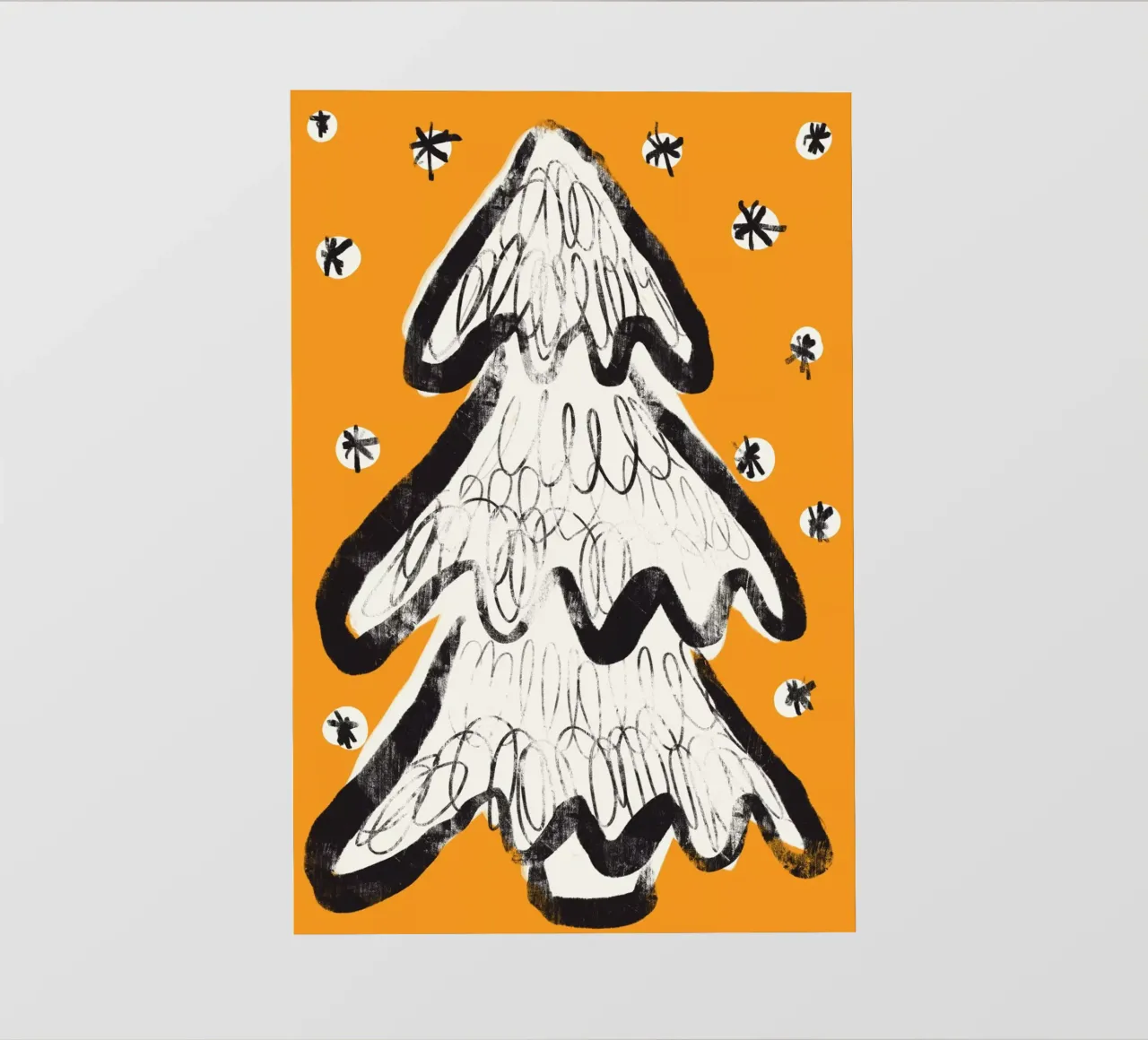 Christmas Tree (Yellow) pellicola backlit da treechild