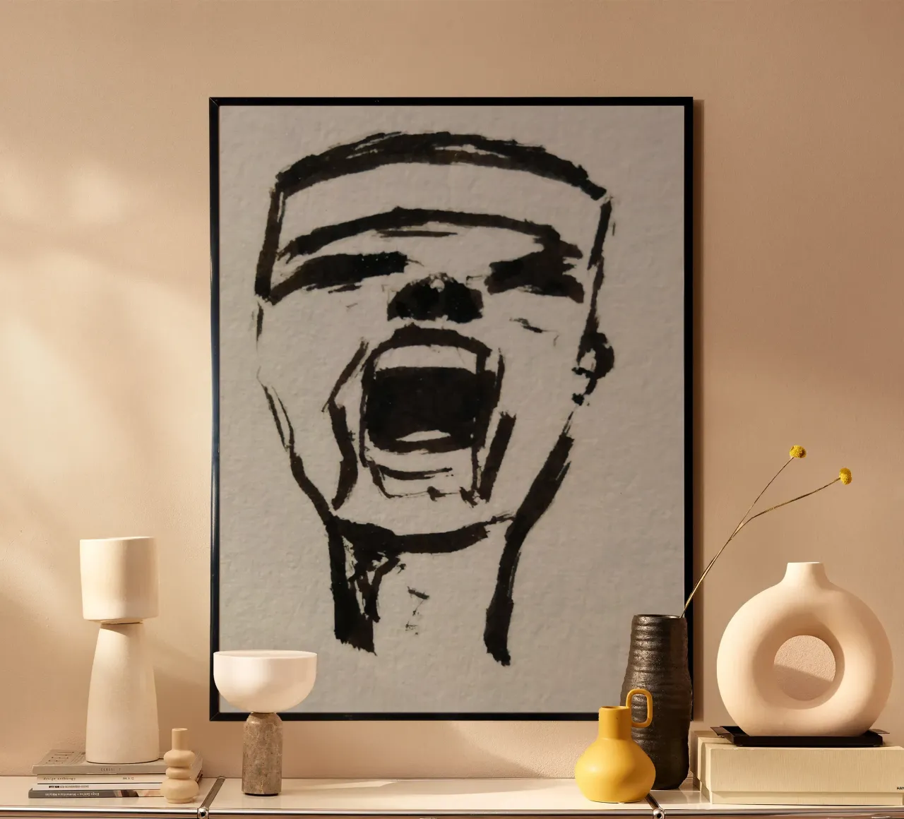 My voice poster con telaio in alluminio da gtobonart